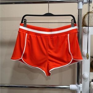 FP Movement Orange Athletic Shorts Size M Tennis Running